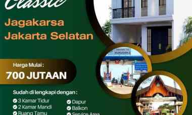 Rumah 2 Lantai Murah Premium Classic Style Dikawasan Jagakarsa Jaksel