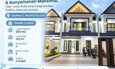 Dijual Rumah Modern dekat RSUD Jagakarsa Jakarta Selatan