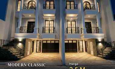 Townhouse Modern Classic Jagakarsa dekat Stasiun Lenteng Agung