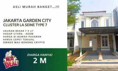 La Seine Jakarta Garden City Dijual Cepat Harga Super Murah