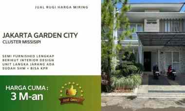 Rumah Dijual di Jakarta Garden City, Cakung Timur, Cakung, Jakarta Timur