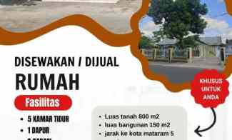 Dijual Rumah dengan Luas Tanah 800 m2 dan Luas Bangunan 150 m2