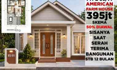 Rumah Minimalis American Farm House Termurah di Purwakarta