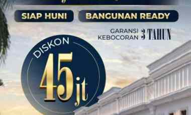 Rumah Dijual di Jalan Darmais jalan besar perhubungan Wilmar Medan