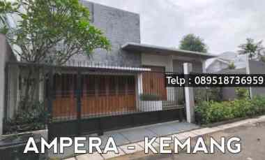 Ampera Kemang - Dijual Brand New House Siap Huni dalam Komplek Tenang