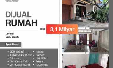 Rumah Murah di Jalan Batu Indah, Batununggal - Strategis Nyaman