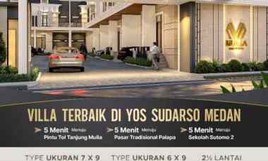 Dijual Rumah Komplek Mulia Town House Tahap 2 Jln Besar Yos Sudarso