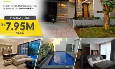 Murah 300 m2 Rumah Bukit Golf Internasional Citraland Surabaya Barat