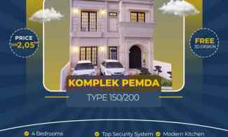 Memiliki Hunian Mewah Nan Elegan Type 150/200 Komplek Pemda