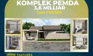 Dijual Rumah Komplek Pemda Type 300/400 Jalan Cemara Gading