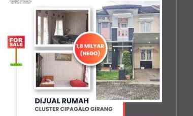 Rumah di Cluster Margacinta, Buahbatu - 2 Lantai Siap Huni Nyaman Aman