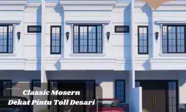 Rumah Classic Modern Free Biaya Biaya dekat Toll Desari