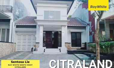 210 m2 Rumah Fullerton Place Citraland Surabaya Bonus SEMI Furniture