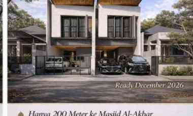 3 Milyaran Dijual Rumah Baru Gayungsari Barat - Surabaya Selatan -SHM