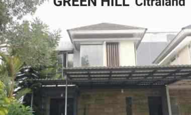 Dijual Rumah Green Hill Citraland Surabaya Full Furnished dekat Palma