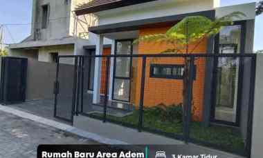 Rumah Cantik View Sawah di Sleman Utara dekat Sd Bias, 1 km ke jl. Kal