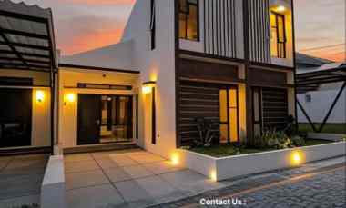 Rumah Desain Mezzanine 2 Lantai Siap Huni dekat Kampus UII