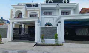 dijual rumah jalan kavling deplu adam malik