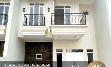 Rumah Mewah Luas 4 Kamar Tidur di Kemang Sukmajaya Depok