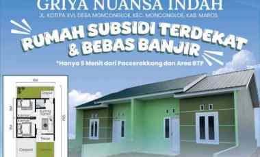 Griya Nuansa Indah Rumah Subsidi Terdekat Kota Makassar Bebas Banjir