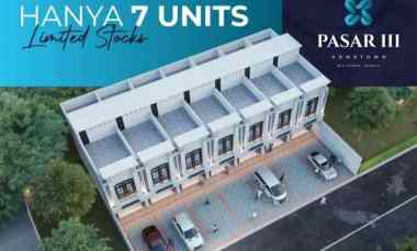 Jual Town House Komplek Pasar 3 Hometown Jalan Kurnia - Krakatau Medan