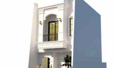 Rumah di Belakang Kampus E Universitas Gunadarma Ada Rooftop