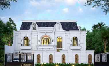 Rumah Mewah Bata Merah Ada Swimming Pool di Jatipadang Jakarta Selatan