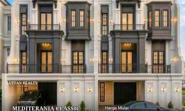 Rumah Mewah Mediterania Classic Cilandak Jakarta Selatan