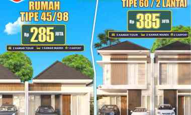 dijual rumah jalan mawar swandak lumajang