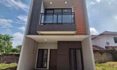 Rumah 2 Lantai Cibubur Rp1,2 M dekat Lrt Harjamukti Tol Shm Imb