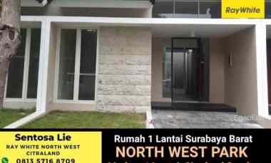 Rumah North West Park Citraland Surabaya Spesial 2 Kamar Tidur