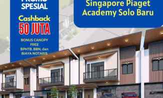 Dijual Rumah dekat Singapore Piaget Academy Solo Baru di Sukoharjo