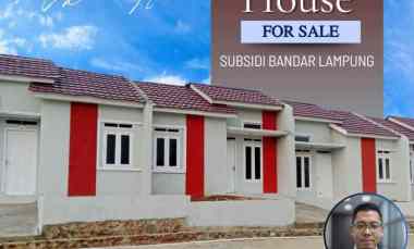 Terbatas Dijual Rumah di Bandar Lampung Subsidi FLPP Pemerintah