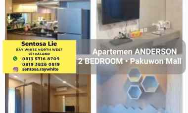 Murah Dijual Apartemen Anderson Pakuwon Mall Tipe 2 K Tidur Furnished