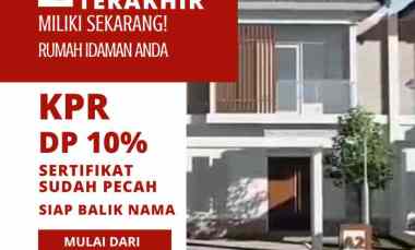 dijual rumah jalan pleret