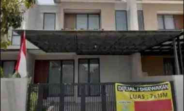 dijual rumah jalan pondok tjandra ruby