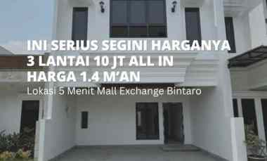 Rumah Dijual di Jalan raya cendrawasih. Sawah baru