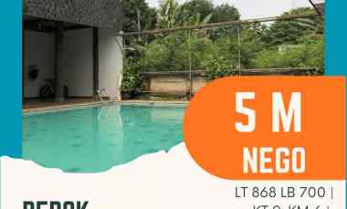 Rumah Depok Cinangka Asri Luas dekat ke Universitas Pamulang