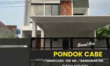 Rumah Dijual di Jalan raya ciputat pondok cabe. komplek Nyaman dan Asri one gate security