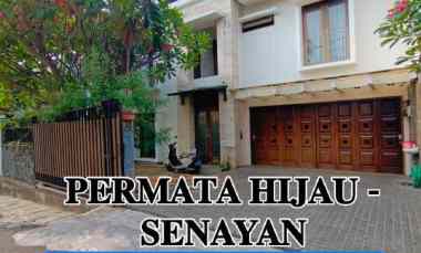 dijual rumah jalan raya permata hijau