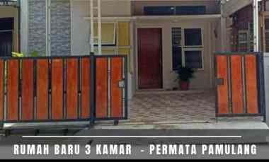 dijual rumah jalan raya permata pamulang