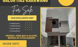 Rumah Dijual Murah Cocok untuk Usaha Galuh Mas Karawang