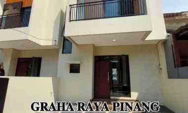 dijual rumah jalan raya pinang