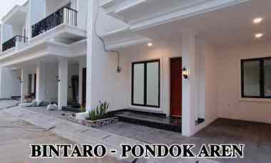 dijual rumah jalan raya pondok aren