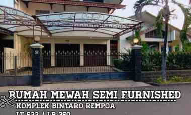 Rumah Mewah Semi Furnished di Rempoa Pondok Pinang Pondok Indah