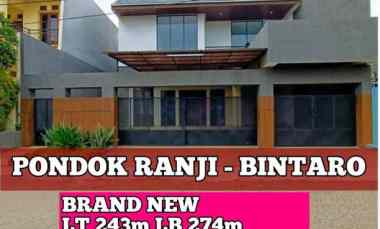 Rumah Dijual di Jalan raya rengas. Pondok Ranji. Bintaro Dalam komplek perumahan. Tangerang selatan