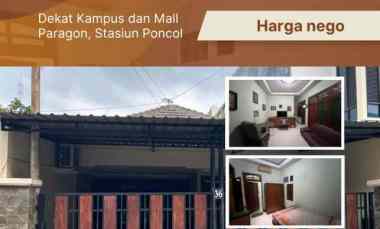 Rumah 2 Lantai Pusat Kota Jalan Sadewa dekat Udinus Paragon dan Poncol