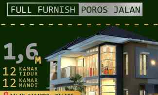 Rumah Kost Premium Strategis 0 Aspal Poros Jalan Full Perabot