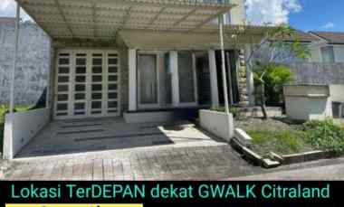 Murah Luas 210 m2 Dijual Rumah Citraland Utama dekat G Walk, UC