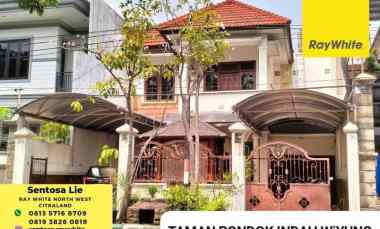 dijual rumah jalan taman pondok indah